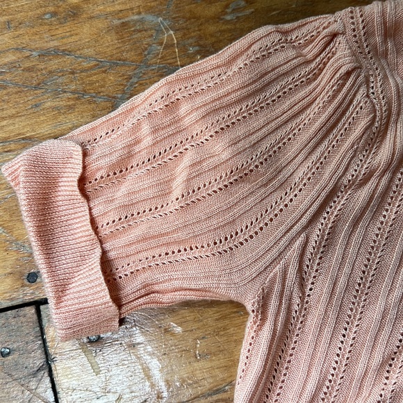 For love and lemons Peach cropped t-shirt - Picture 3 of 3